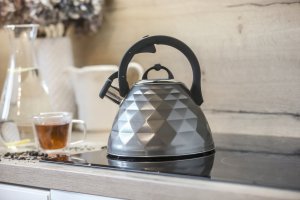 Berretti BERRETTI - Czajnik tradycyjny Rosa - 3 L - grafitowy - indukcja - gaz - BR-7641 3