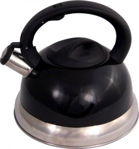 Feniks FENIKS - Czajnik tradycyjny z gwizdkiem ALF - 3 L - czarny 2