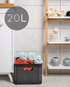 Keeeper KEEEPER - Pojemnik transportowy Robusto - 20 L - grafitowy 5