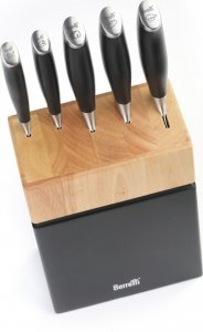 Berretti BERRETTI - 5x Nóż + blok - Noże w bloku - komplet - BR-7962 1