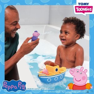 Tomy TOMY TOOMIES - ŚWINKA PEPPA - ZABAWA NA ŁODZI - E73414 3