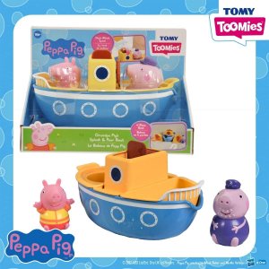 Tomy TOMY TOOMIES - ŚWINKA PEPPA - ZABAWA NA ŁODZI - E73414 6