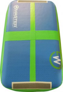 Master Dmuchany materac gimnastyczny Airblock Masterjump 60 cm x 100 cm x 20 cm niebieski 2