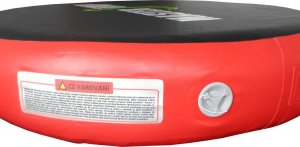 Master Dmuchany materac gimnastyczny Airspot Masterjump 100 cm x 100 cm x 20 cm czerwony 4