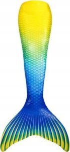 Master Kostium Syrenki Strój Kąpielowy MASTER 120 cm Blue 41