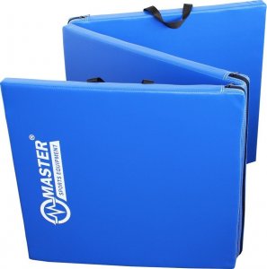 Master Materac gimnastyczny 3-częściowy MAS4A493 180 cm x 60 cm x 3.5 cm niebieski 4