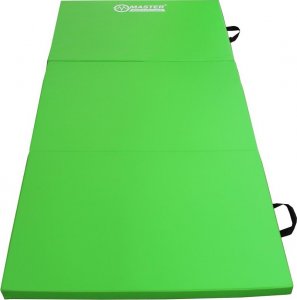Master Materac gimnastyczny 3-częściowy MAS4A495 180 cm x 90 cm x 5 cm zielony 2