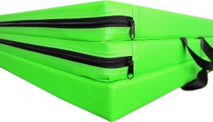 Master Materac gimnastyczny 3-częściowy MAS4A495 180 cm x 90 cm x 5 cm zielony 4