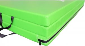 Master Materac gimnastyczny 3-częściowy MAS4A495 180 cm x 90 cm x 5 cm zielony 6