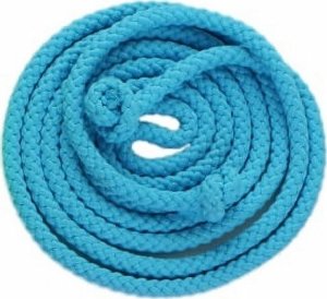 Skakanka sportowa Master Skakanka Sznurkowa Gimnastyczna MASTER Blue 2,8 m 1
