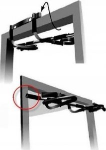 Master Wielofunkcyjny Drążek do Podciągania MASTER do Drzwi 3