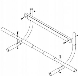 Master Wielofunkcyjny Drążek do Podciągania MASTER do Drzwi 4