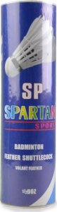 Spartan Lotki/Piłki do Badmintona Spartan Naturalne Pióra 6 szt. 1