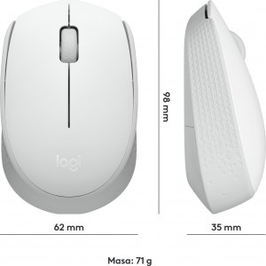 Mysz Logitech M171 biała (910-006867) 9