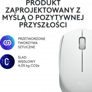 Mysz Logitech M171 biała (910-006867) 10