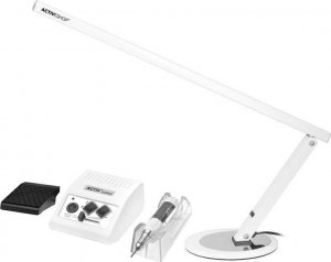 Activeshop Frezarka JD500 white + lampka na biurko Slim 20W biała 1