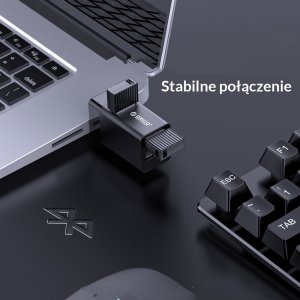 HUB USB Orico MINI-U32-BK-BP 3x USB-A 3.0 (MINI-U32-BK-BP) 4