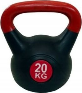 Kettlebell HANTLA KETTLEBELL ODWAŻNIK WINYLOWA 20 KG 1