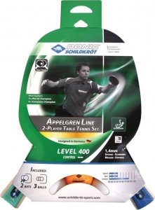 Donic Rakietki do Tenisa Stołowego DONIC Appelgren 400 Zestaw 3w1 4