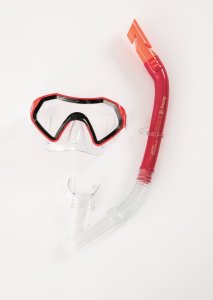 Bestway Zestaw do Nurkowania Hydro Swim Czerwony 2