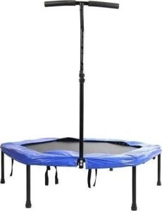 Trampolina Trampolina Sześciokątna Fitness Z Uchwytem o śr.136 cm 7