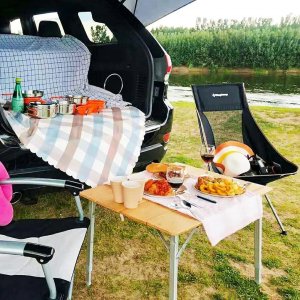 King Camp Stół Kempingowy KING CAMP Bambus 65 x 50 cm 6