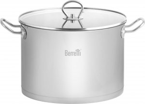 Berretti BERRETTI - Garnek nierdzewny + pokrywa - Gemini - 16 cm - 1,5 L 1