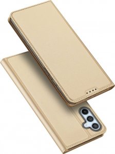 Dux Ducis Dux Ducis Skin Pro etui do Samsung Galaxy A54 5G pokrowiec z klapką portfel na kartę podstawka złote 1