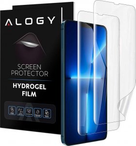 Alogy 2x Folia Hydrożelowa Alogy Hydrogel Film ochronna powłoka na telefon do Samsung Galaxy S23 Ultra 1