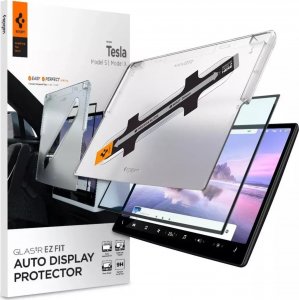 Spigen Glass FC Tesla Model X 2022/ Model S 2021 "EZ FIT" szkło hartowane AGL04688 14