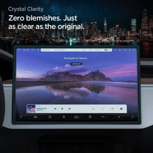 Spigen Glass FC Tesla Model X 2022/ Model S 2021 "EZ FIT" szkło hartowane AGL04688 16