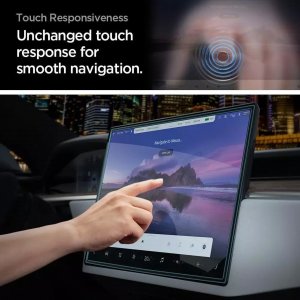 Spigen Glass FC Tesla Model X 2022/ Model S 2021 "EZ FIT" szkło hartowane AGL04688 3