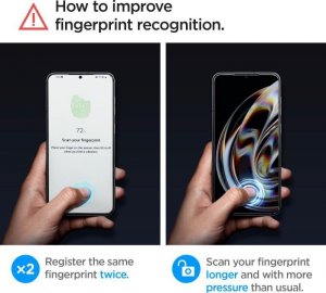 Spigen Spigen Glas.TR EZ Fit - Szkło hartowane 2 szt. do Samsung Galaxy S23 (Przezroczysty) 11