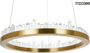 Lampa wisząca Moosee Lampa wisząca Nenufar MSE010100125 glamour kryształowa złota 1