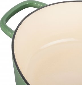 Ballarini Ballarini Bellamonte Garnek żeliwny owalny 4,5 l zielony 6