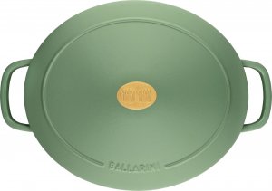 Ballarini Ballarini Bellamonte Garnek żeliwny owalny 4,5 l zielony 8