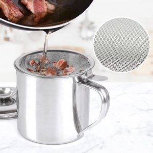 KingHoff Garnek na olej z sitkiem 1,2L (KH-1726) 2