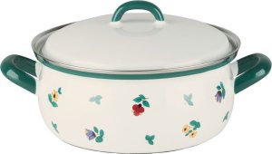Riess RIESS - Garnek niski 1,5l 18cm GMUNDNER Streublumen 1