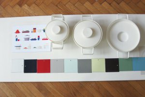 Riess RIESS - Zestaw garnków 3cz. Czerwony 6