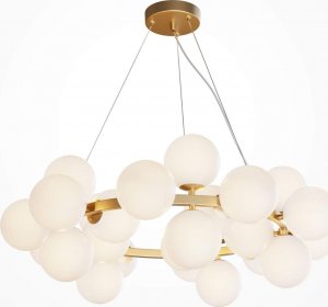 Lampa wisząca Maytoni Wisząca lampa molekułowa Dallas MOD545PL-25BS balls białe złote 3