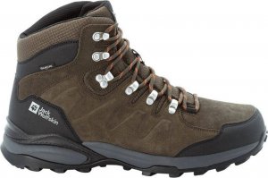 Buty trekkingowe męskie Jack Wolfskin Buty trekkingowe męskie Jack Wolfskin REFUGIO TEXAPORE MID M (4049841_4287) 44.5 3