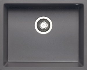 Zlewozmywak Pyramis Zlewozmywak granitowy Pyramis Tetragon 50x40 1B Iron grey Darmowa dostawa od 99 zł! 1