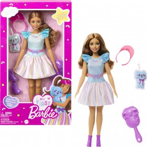 Lalka Barbie Mattel Barbie Moja Pierwsza Barbie Lalka + króliczek HLL21 1