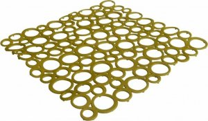 Practic PRACTIC - Wkład do zlewu - Bąble - kwadrat - mix kolor 2