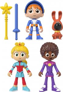 Figurka Mattel Gus Mały - Wielki rycerz zestaw figurek 4-pack HGY69 p5 mix cena za 1 szt 4