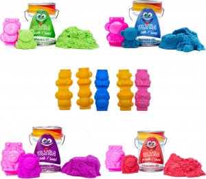 Epee EPEE Ultra Piasek - puszka 150g żółty + foremka 3D panda 093773 3