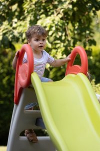 Smoby Zjeżdżalnia Funny (ślizg 200cm) 820404 SMOBY 2