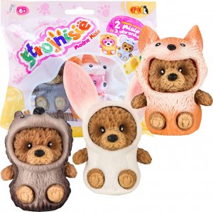 Figurka Epee EPEE Strojnisie Modne Misie 2pak - Jeż + Lis + ubranko Królik 094091 1
