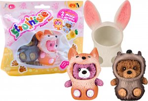 Figurka Epee EPEE Strojnisie Modne Misie 2pak - Jeż + Lis + ubranko Królik 094091 7