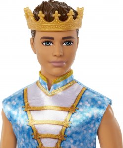Lalka Barbie Mattel Królewski Ken Brunet (HLC22) 2